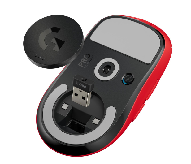 LOGITECH G Pro X Superlight 910-006784 czerwona - 1080188 - zdjęcie 6